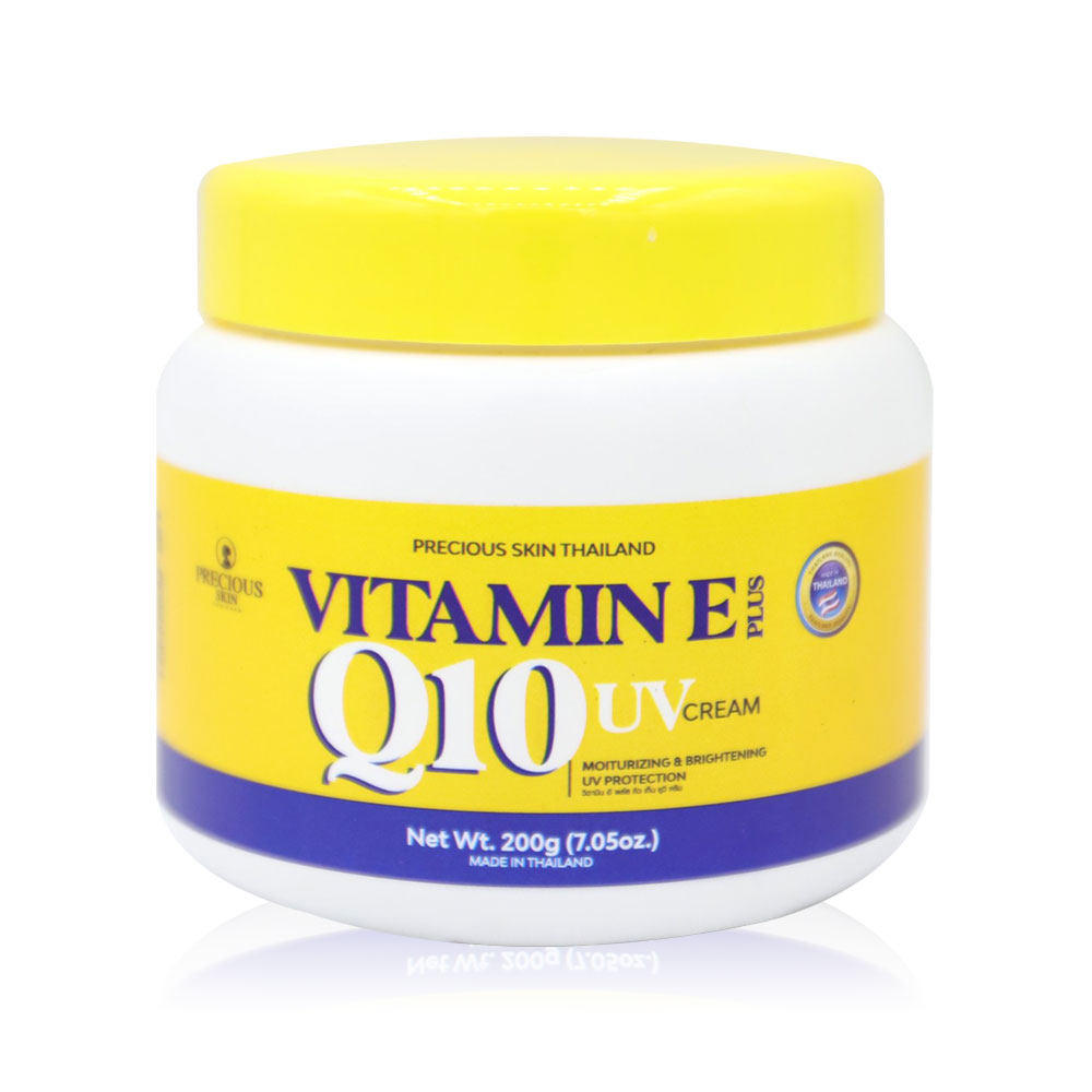 Precious Skin Thailand Vitamin E Plus Q10 UV Cream 200g