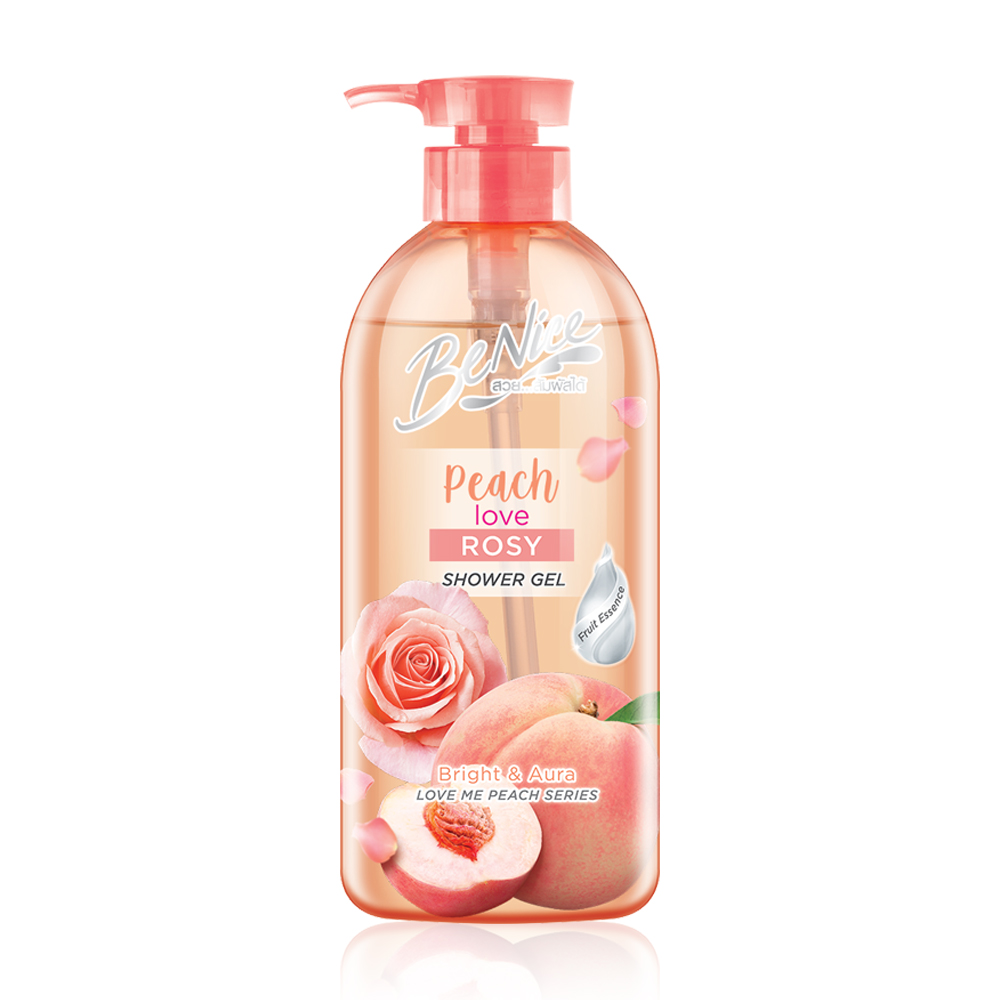 BeNice Love Me Peach Shower Gel Peach Love Rosy 450ml