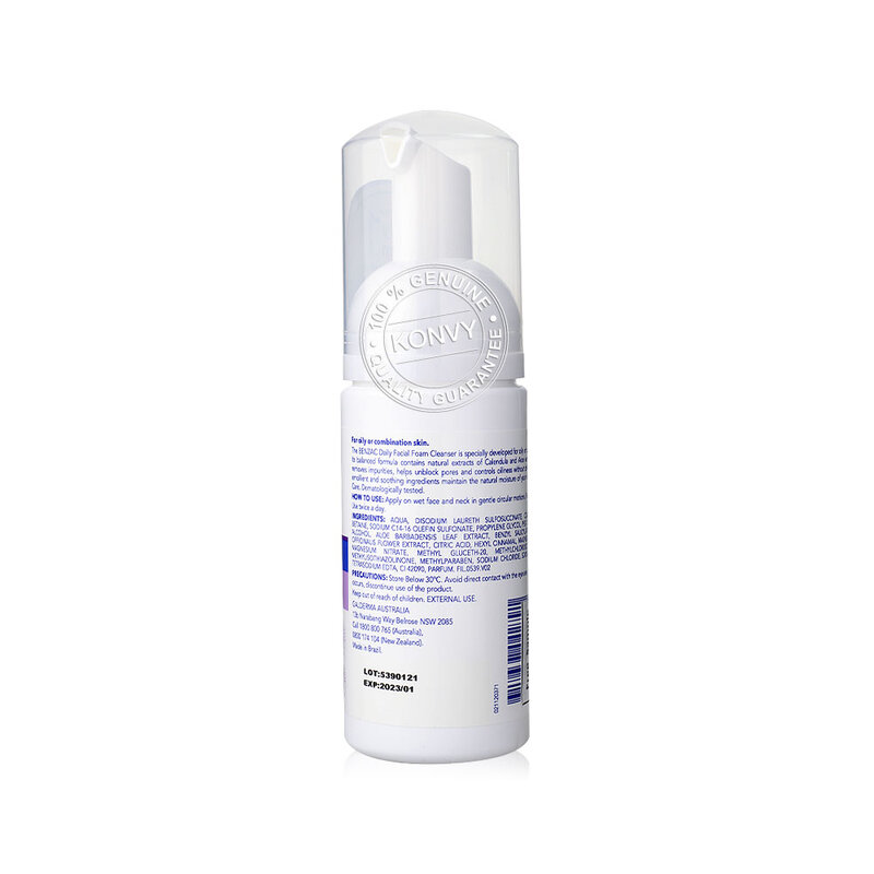 Benzac Spot Daily Facial Foam Cleanser 130ml