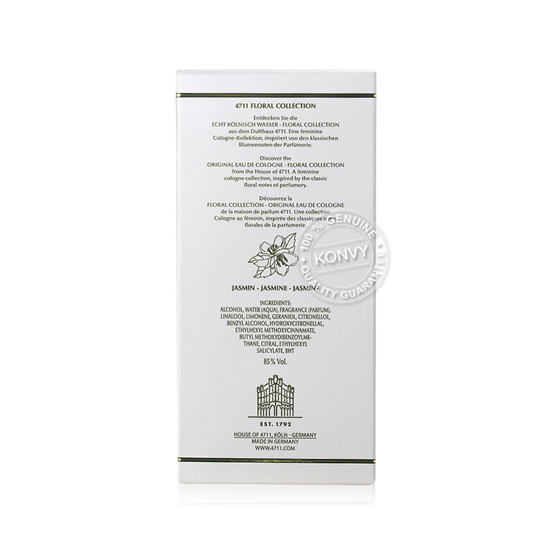 No.4711 Echt Kolnisch Wasser Original Floral Collection Jasmine EDC 100ml