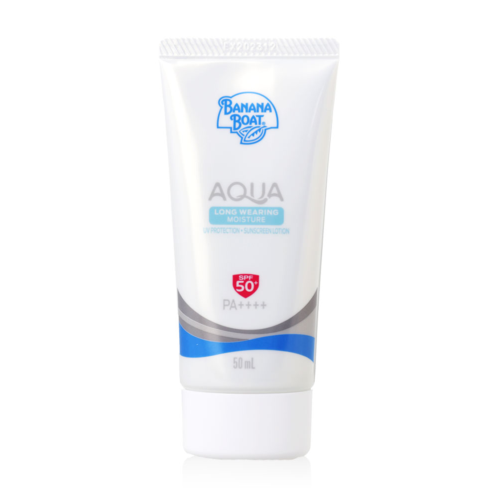 Banana Boat Aqua Long Wearing Moisture UV Protection Sunscreen Lotion SPF50+/PA++++ 50ml