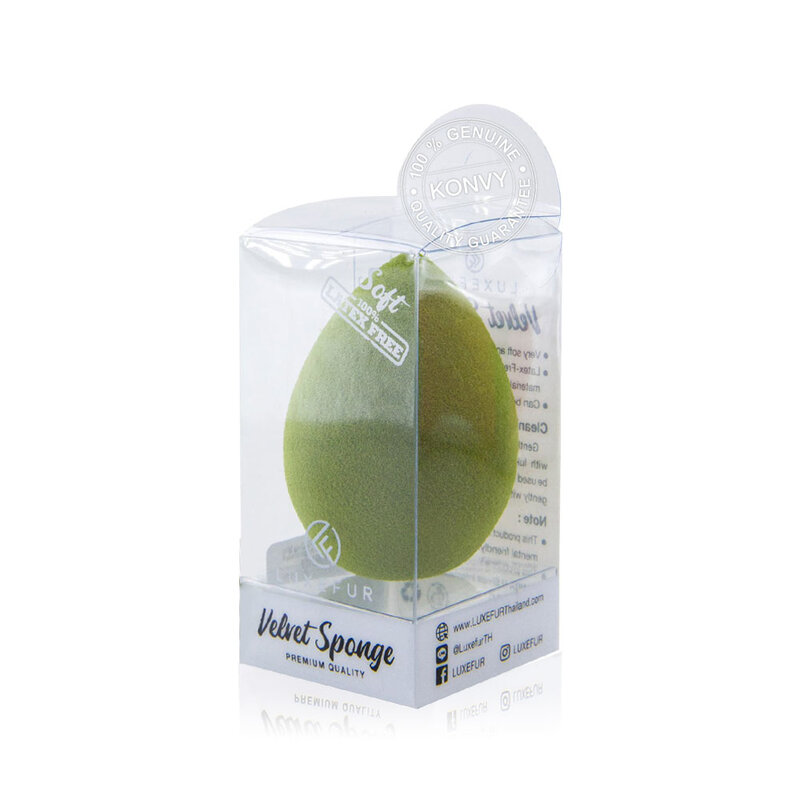 [Free Gift] LUXEFUR Velvet Sponge #Deep Mint