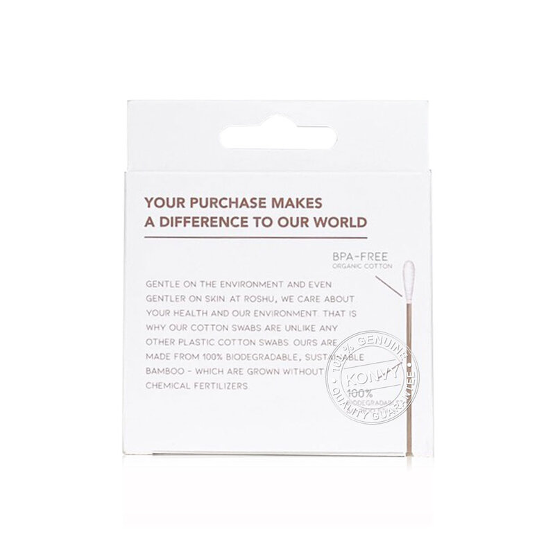 [Free Gift] Roshu Cotton Bud Box [100pcs]