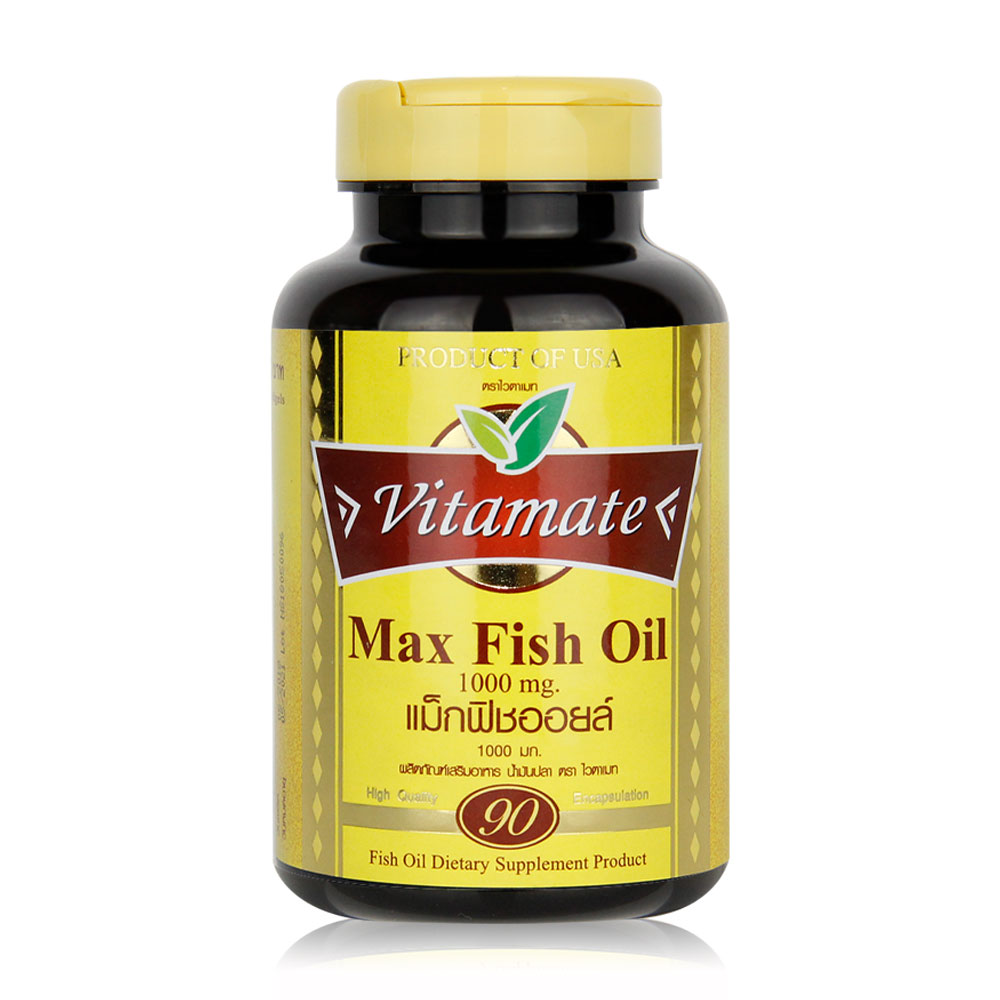 Vitamate Maxfish Oil 90 Capsules