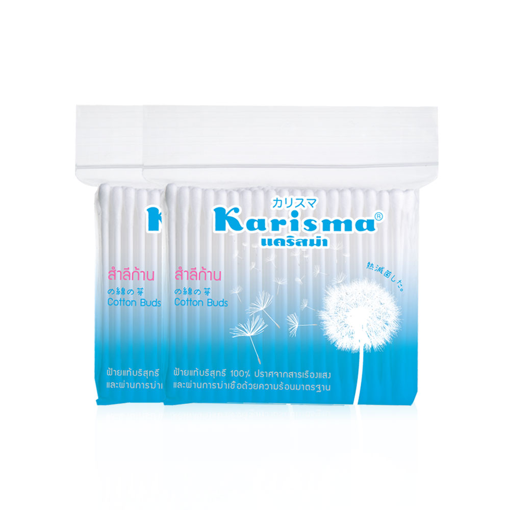Karisma Cotton Buds [100pcs x 2Packs]