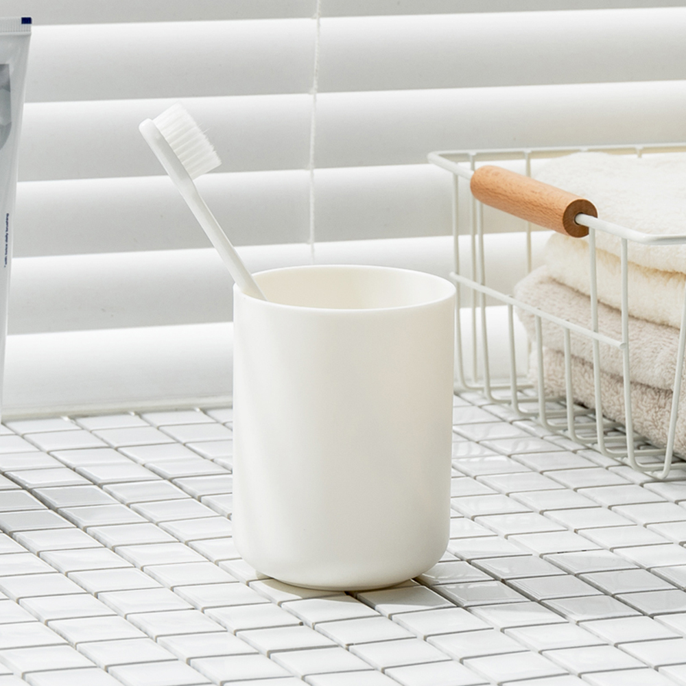 NaChuan Toothbrush Cup Set 2pcs #White