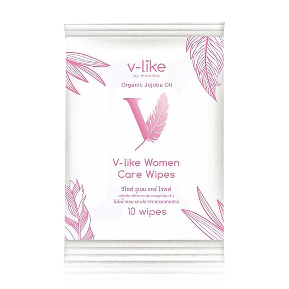 V-like Women Care Wipes 10 Sheets