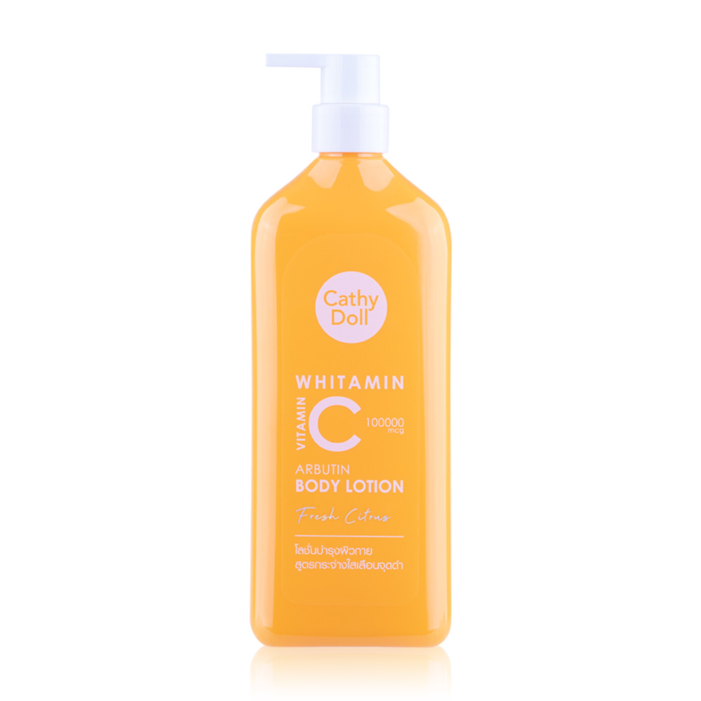 Cathy Doll Whitamin Vitamin C Arbutin Body Lotion Fresh Citrus 450ml