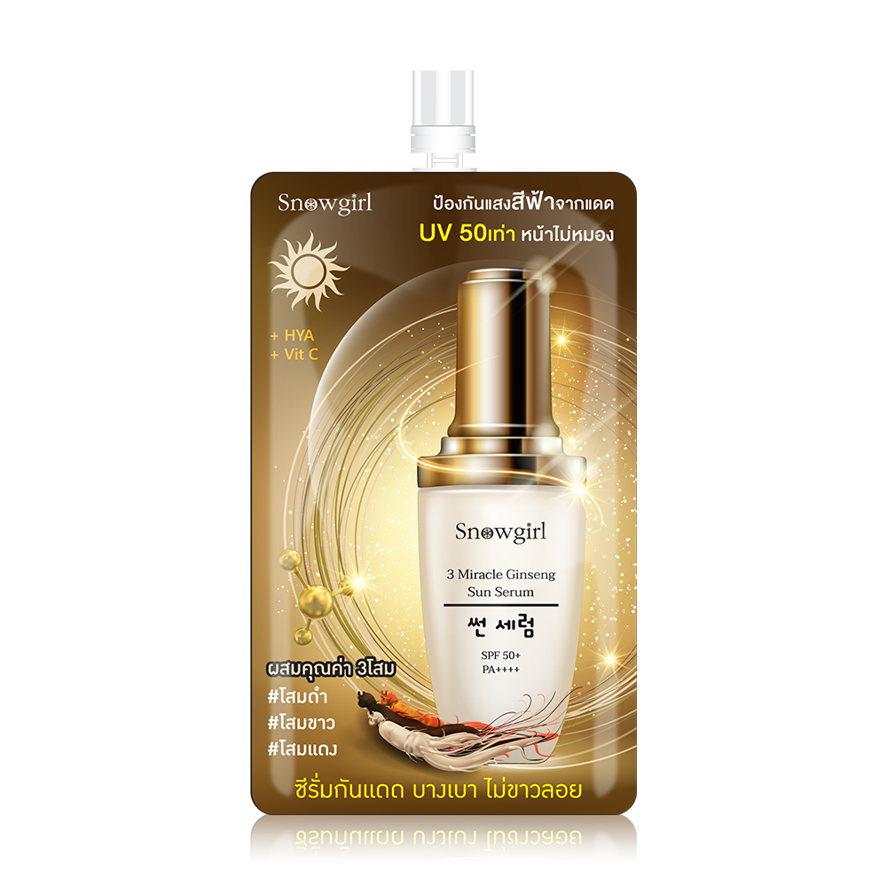 Snowgirl 3 Miracle Ginseng Sun Serum 30g