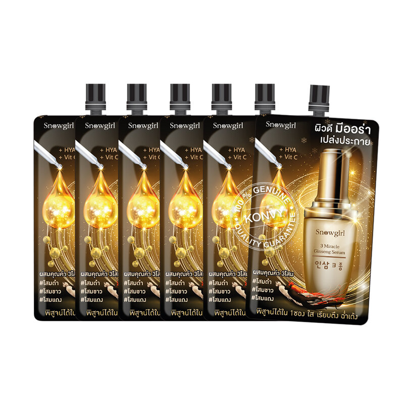 Snowgirl 3 Miracle Ginseng Serum [30g x 6pcs]