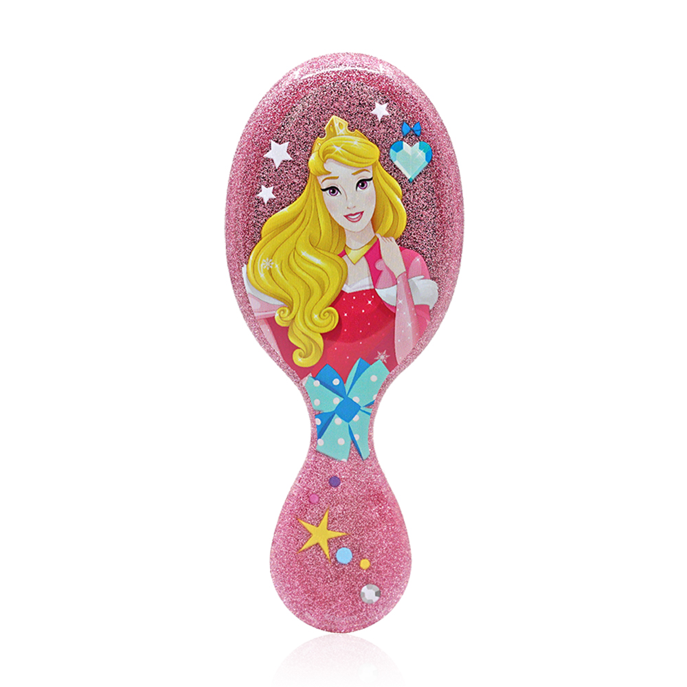 Wet Brush Disney Glitter Ball Mini Detangler 1pc #Aurora