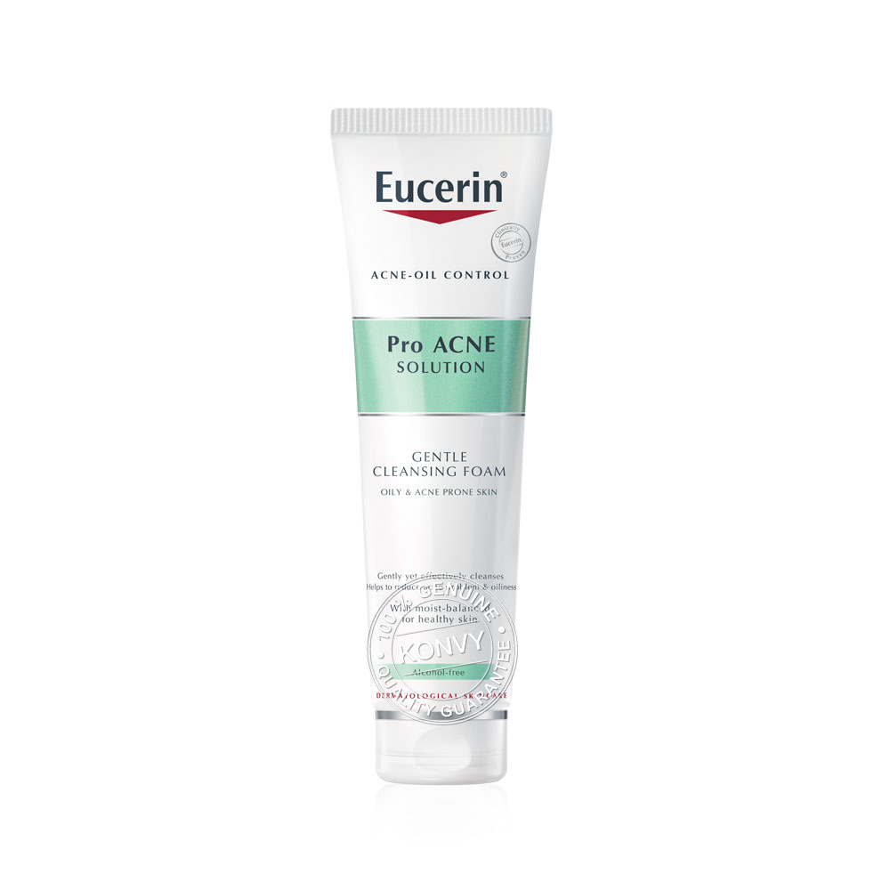 [Free Gift] Eucerin Pro Acne Cleansing Foam 150g ( สินค้าหมดอายุ : 2025.12.07 ) 