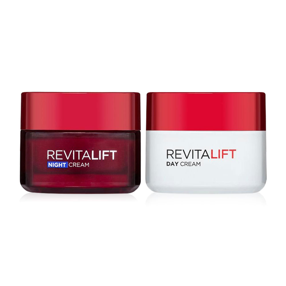 Loreal Paris Set 2 Items Revitalift Day Cream SPF35/PA++ 50ml + Night Cream 50ml