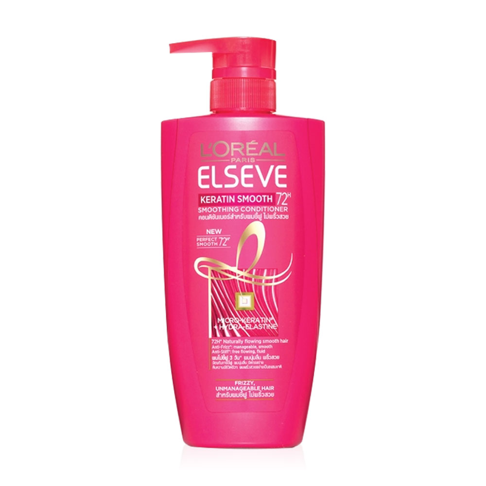 Loreal Paris Elseve Keratin Smooth 72H Perfecting Conditioner 410ml