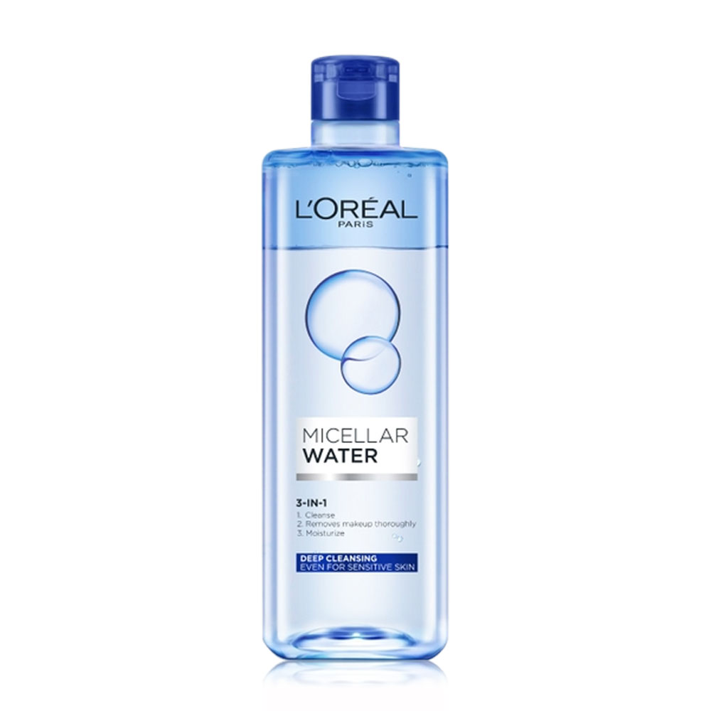Loreal Paris Micellar Water 3-In-1 Deep Cleansing 400ml