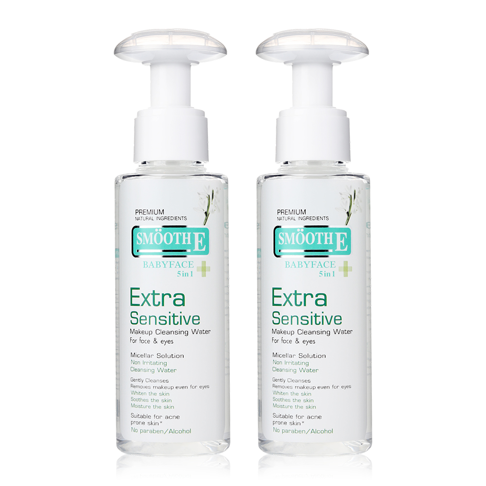 Smooth E Makeup Cleansing Water [100ml x 2pcs]