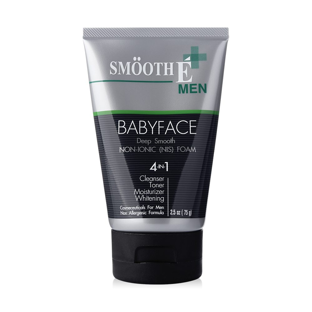Smooth E For Men Babyface Foam 75ml