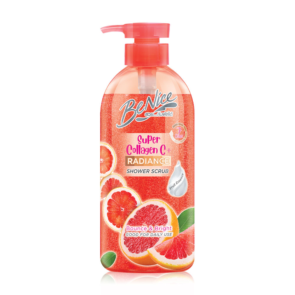 BeNice Super Collagen C+ Shower Scrub 450ml
