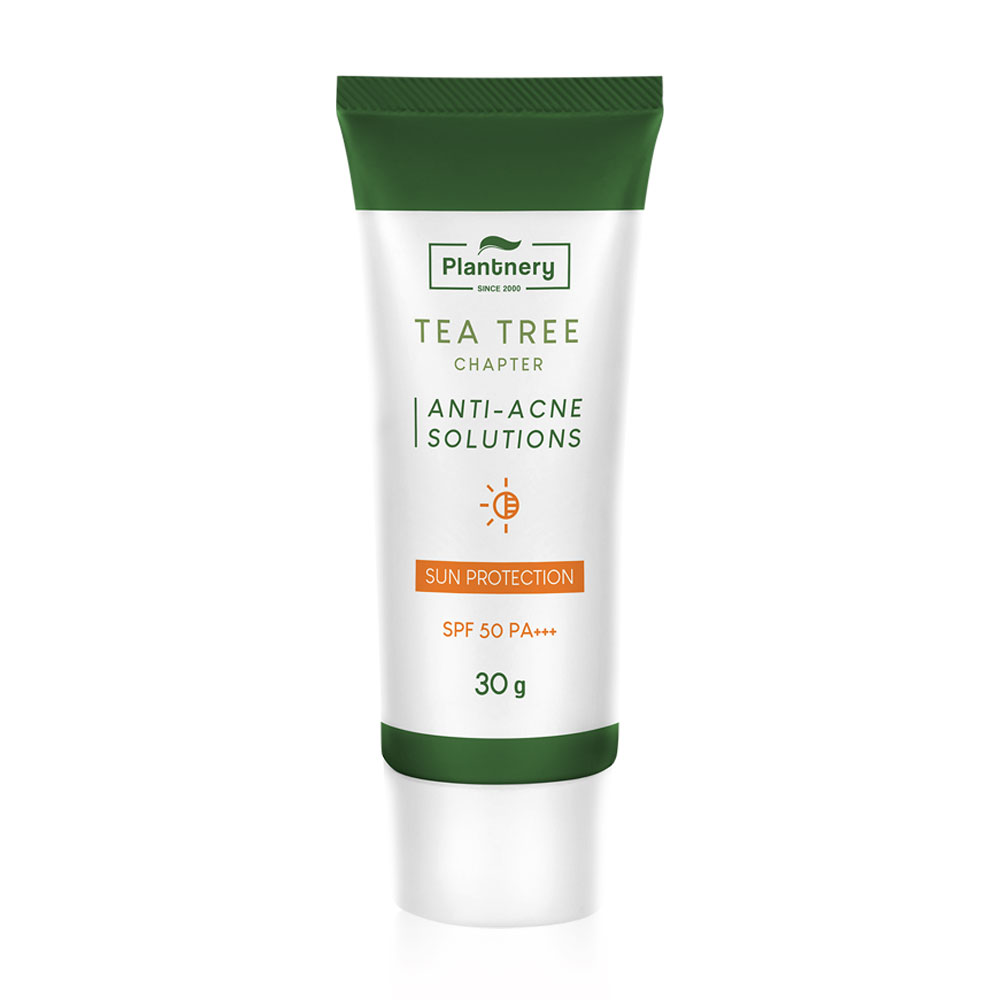 Plantnery Tea Tree Sunscreen Acne Oil Control SPF50/PA+++ 30g