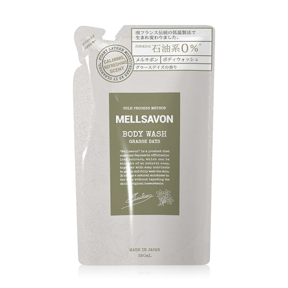 MELLSAVON Body Wash Grasse Days Refill 380ml