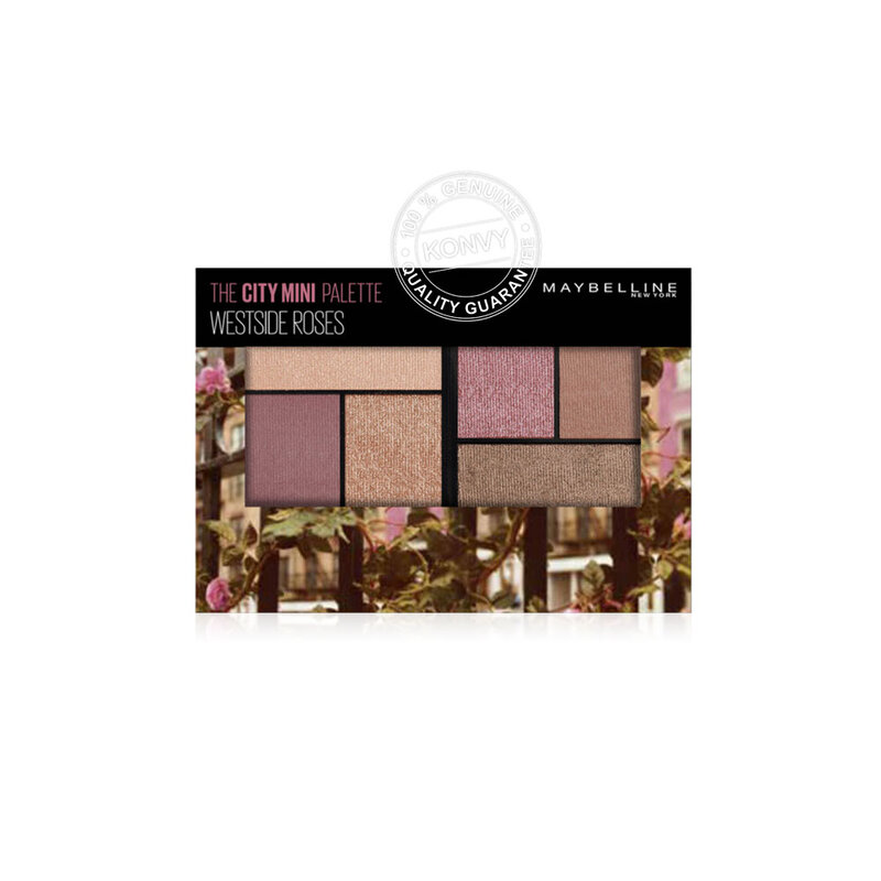 Maybelline New York The City Mini Eyeshadow Palette 6.1g #Westside Roses