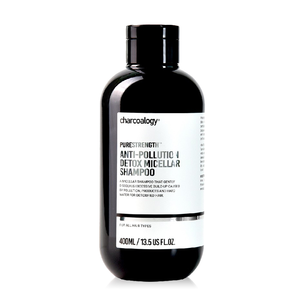 Charcoalogy Anti-Pollution Detox Micellar Shampoo 400ml