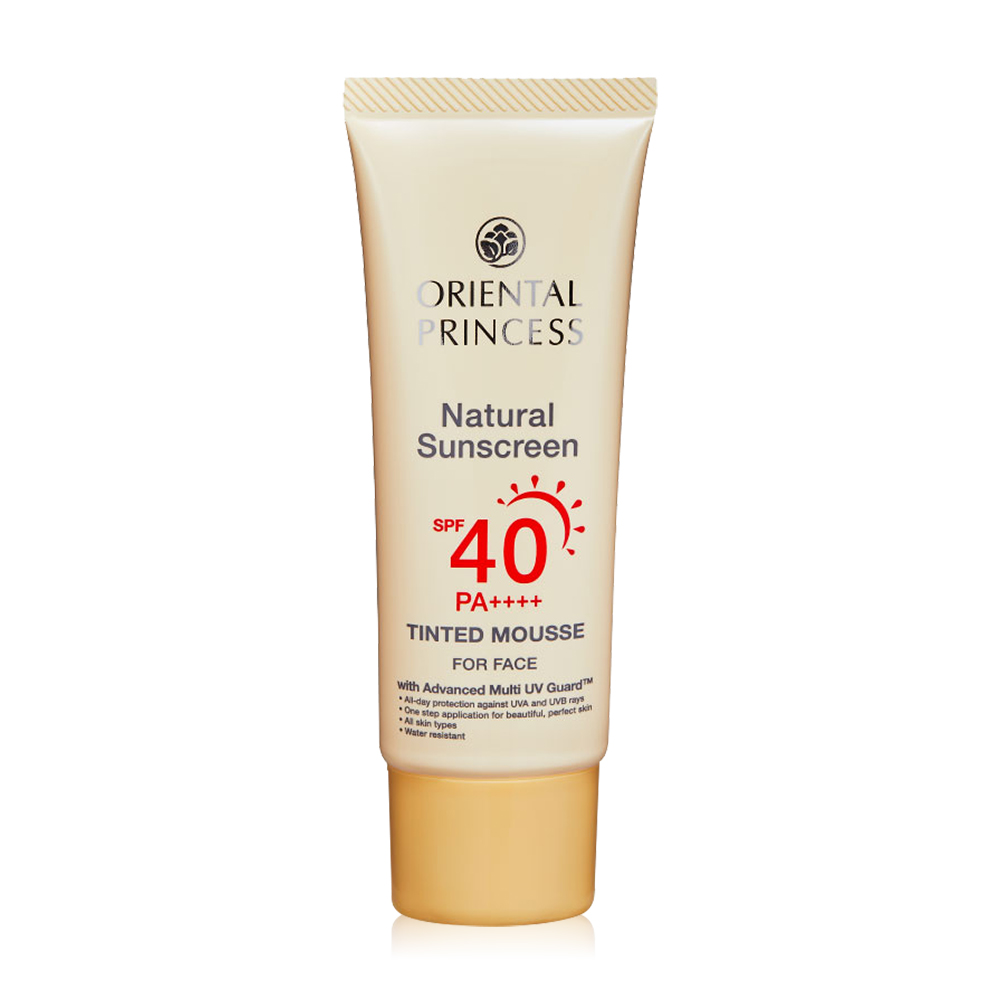 Oriental Princess Natural Sunscreen Tinted Mousse For Face SPF40/PA++++ 50g