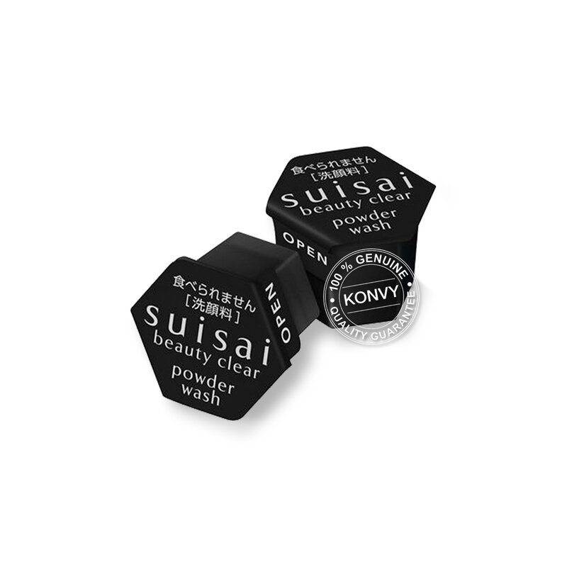 SUISAI Beauty Clear Black Powder Wash [0.4g x 15 Capsules]