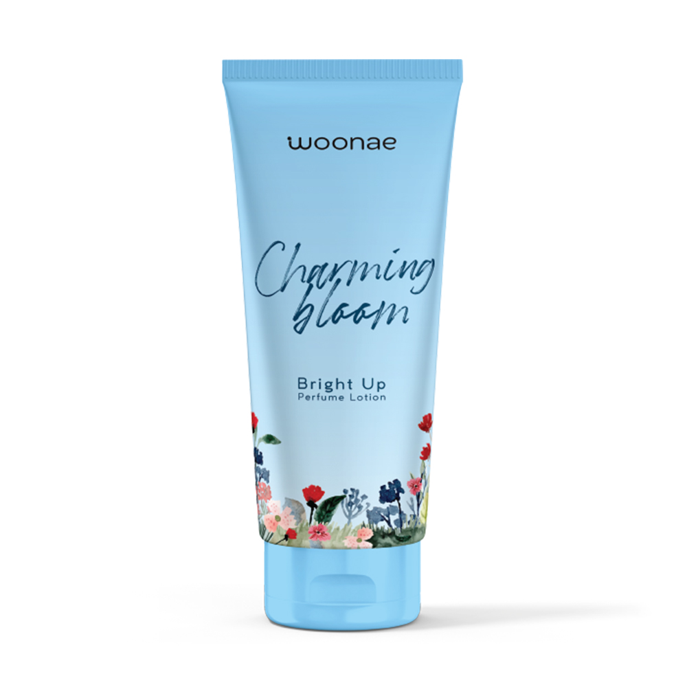 Woonae Bright Up Perfume Lotion Charming Bloom 200g ( สินค้าหมดอายุ : 2026.03.22 ) 