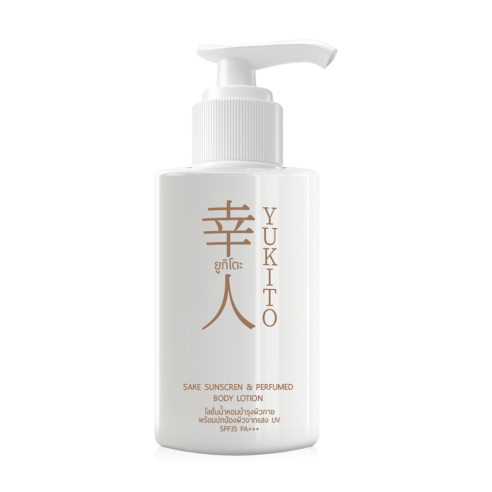 YUKITO Sake Sunscreen & Perfumed Body Lotion 100ml