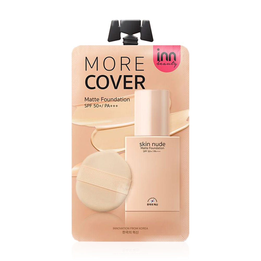 Inn Beauty Skin Nude Matte Foundation SPF50+/ PA+++ 8g