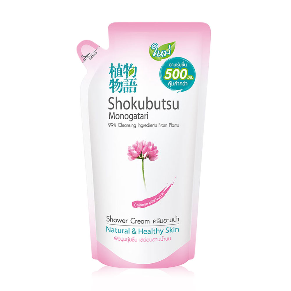 Shokubutsu Monogatari Bath Chiness Milk Vetch Refill 500ml