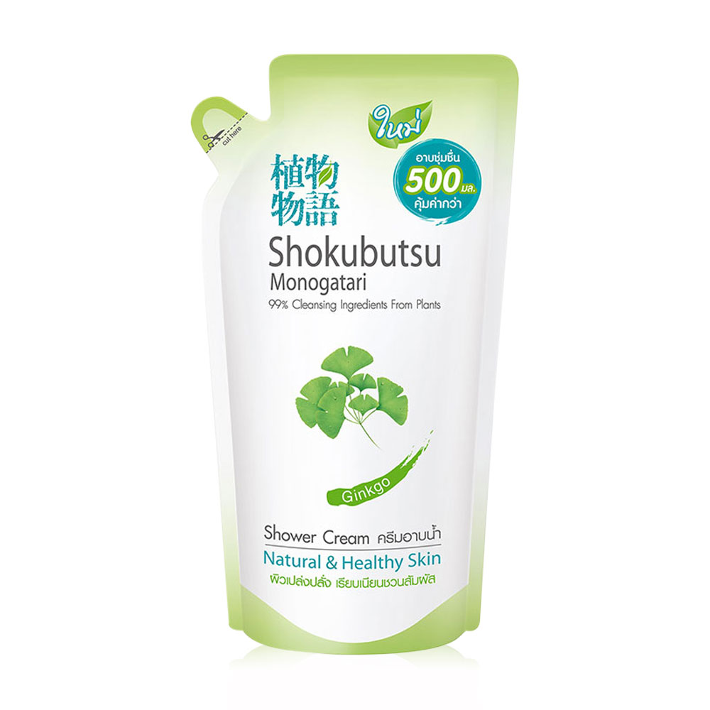 Shokubutsu Monogatari Liquid Soap Ginkgo Refill 500ml