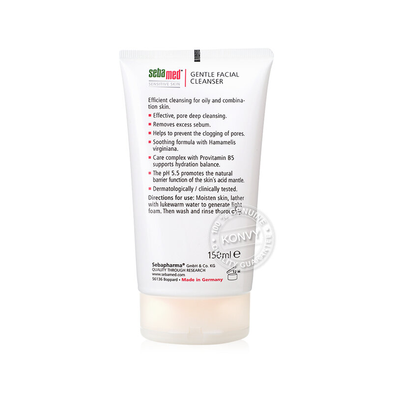 SEBAMED Gentle Facial Cleanser for Oily and Combination Skin 150ml ( สินค้าหมดอายุ : 2026.03.01 ) 