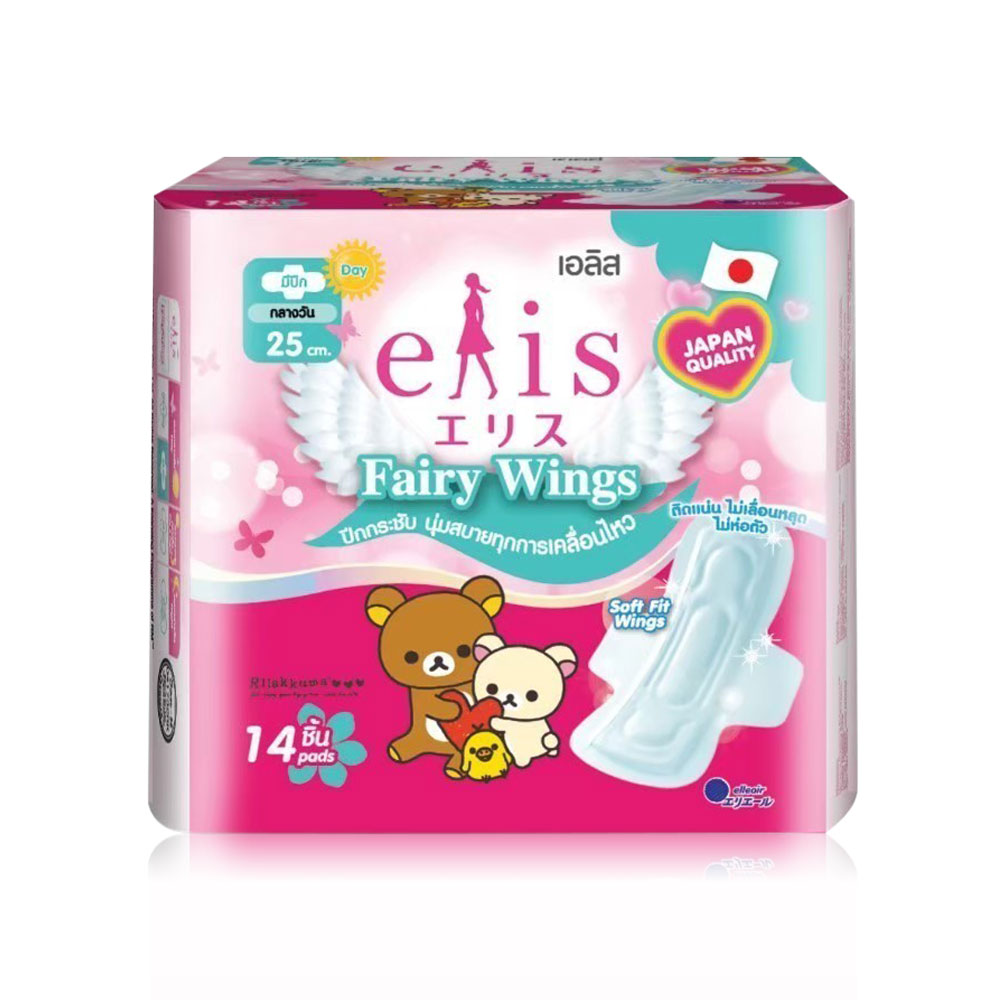 Elis ผ้าอนามัย Fairy Wings Day HeavyFlow [25cm x 14pcs]