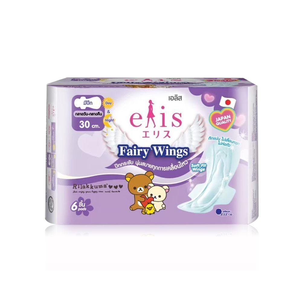 Elis ผ้าอนามัย Fairy Wings Day & Night [30cm x 6pcs]