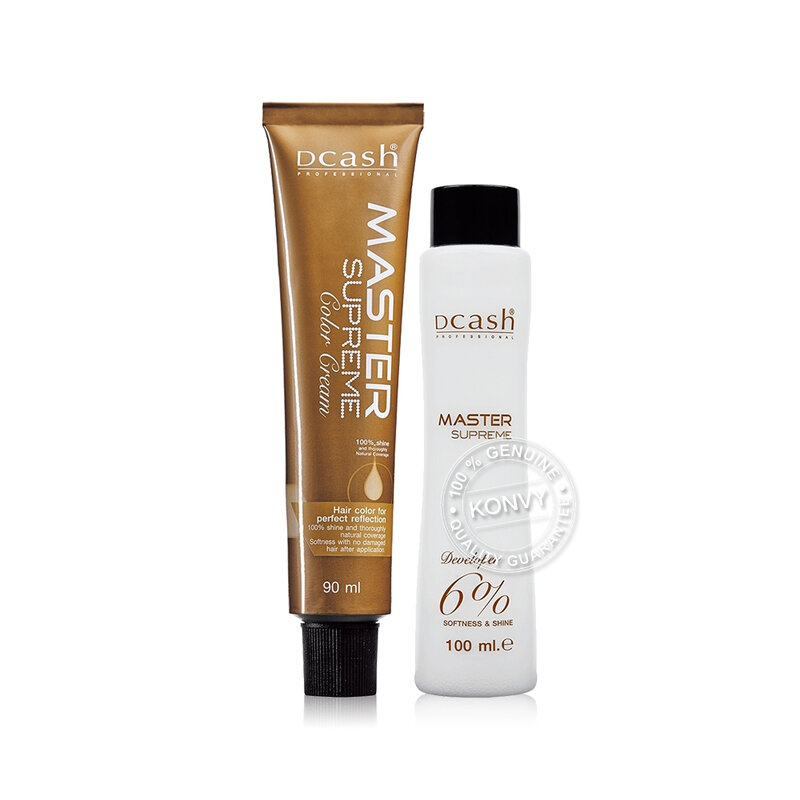 Dcash Professional Master Supreme Color Cream 90ml #M101 Natural Black