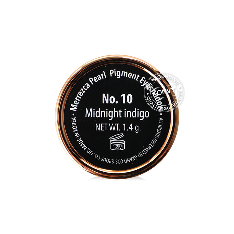 Merrez'ca Pearl Pigment Eyeshadow 1.4g #10 Midnight Indigo