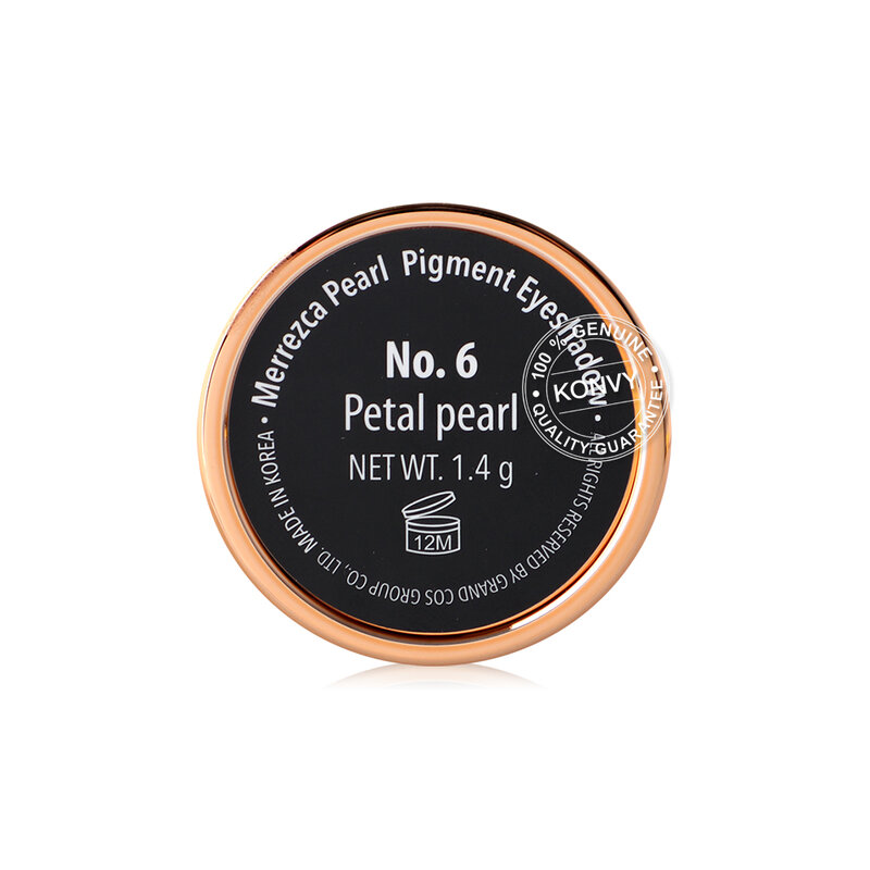 Merrez'ca Pearl Pigment Eyeshadow 1.4g #06 Petal Pear