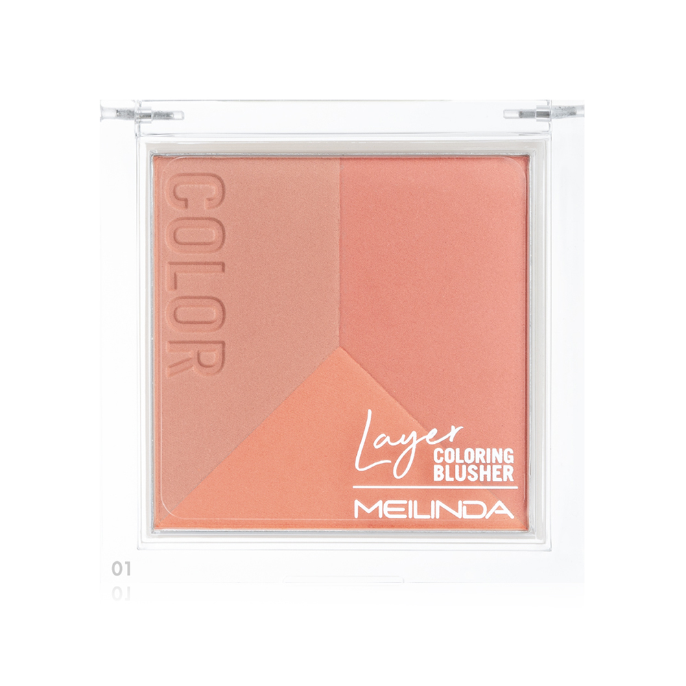 Mei Linda Layer Coloring Blusher 7g #01 Morning Sun