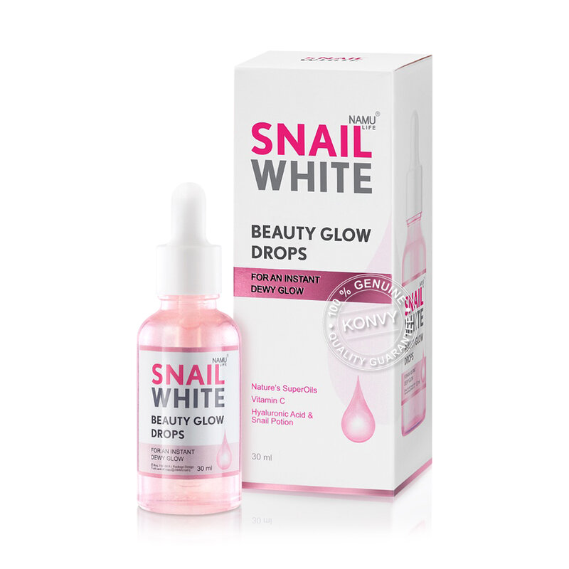 Namu Life Snailwhite Beauty Glow Drops 30ml ( สินค้าหมดอายุ : 2025.08.31 ) 