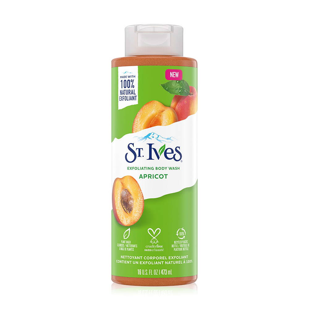 St. Ives Indigo Body Wash Apricot 473ml
