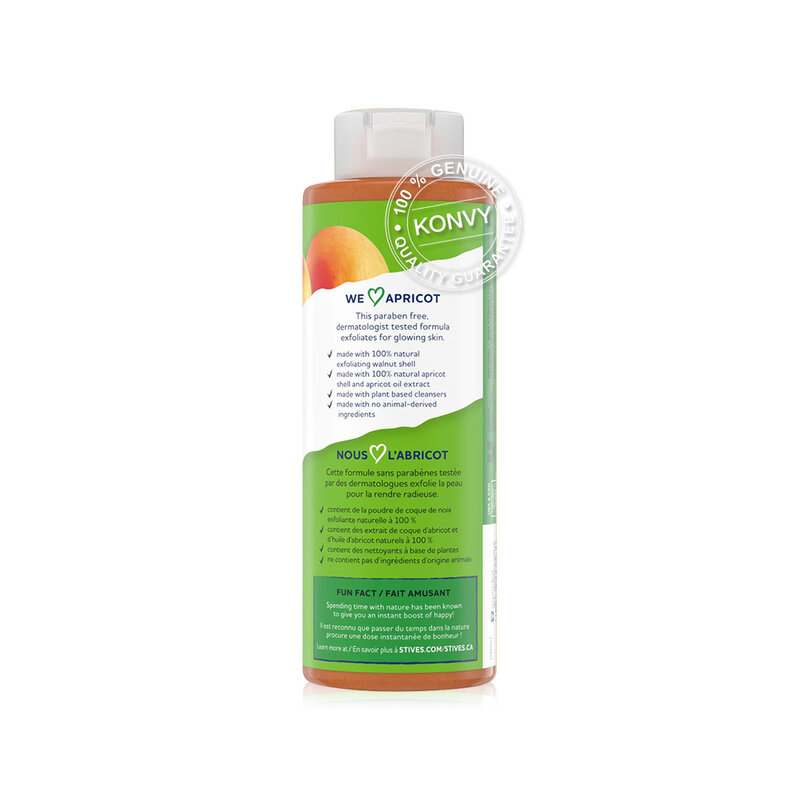 St. Ives Indigo Body Wash Apricot 473ml