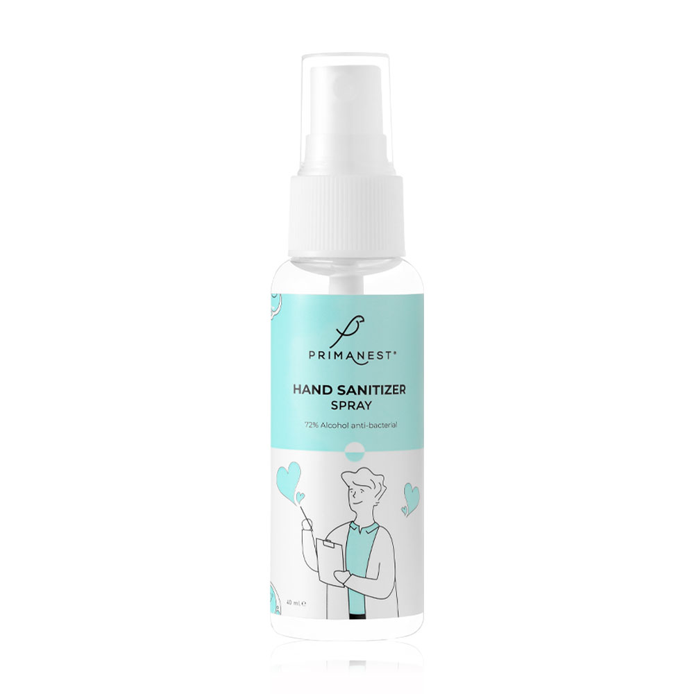 [Free Gift] สเปรย์แอลกอฮอล์ PRIMANEST Hand Sanitizer Spray 40ml