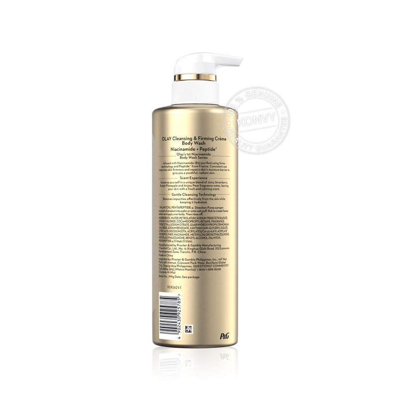 Olay Cleansing & Firming Cream Body Wash Niacinamide +  Peptide 500ml