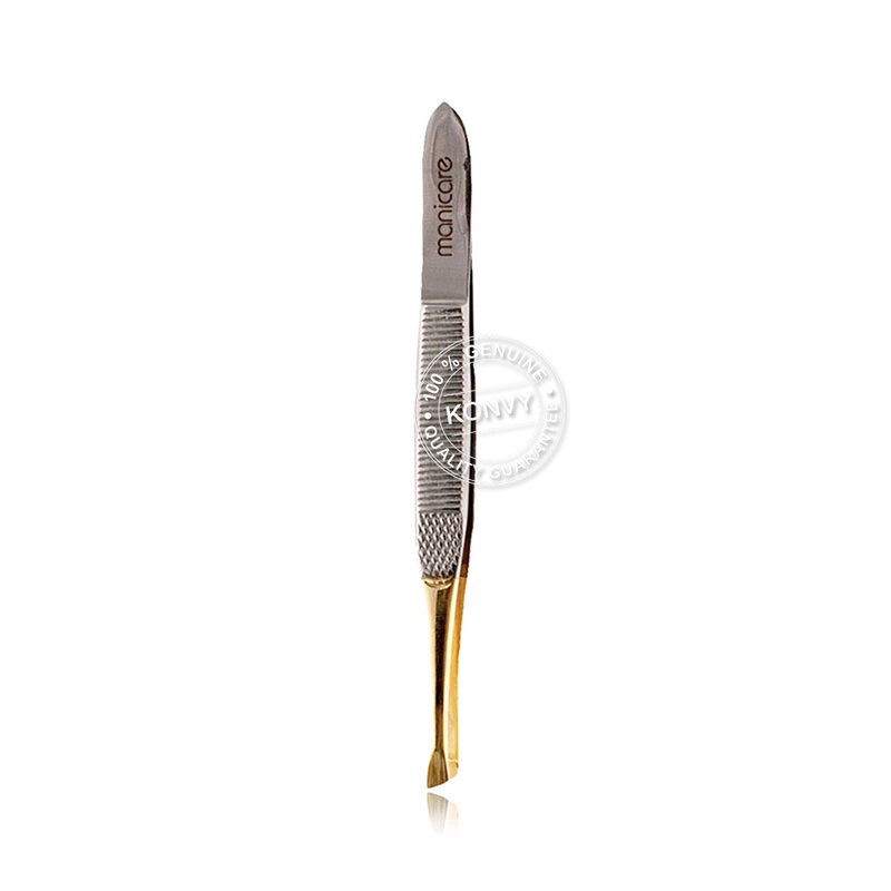 Manicare Slant Tweezer Gold Tipped