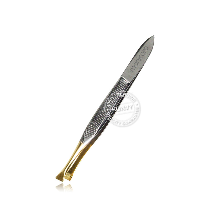 Manicare Slant Tweezer Gold Tipped