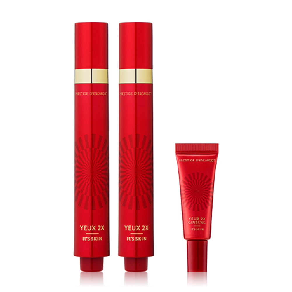 It's Skin Prestige Yeux 2X Ginseng D'escargot Set ( สินค้าหมดอายุ : 2025.11.03 ) 