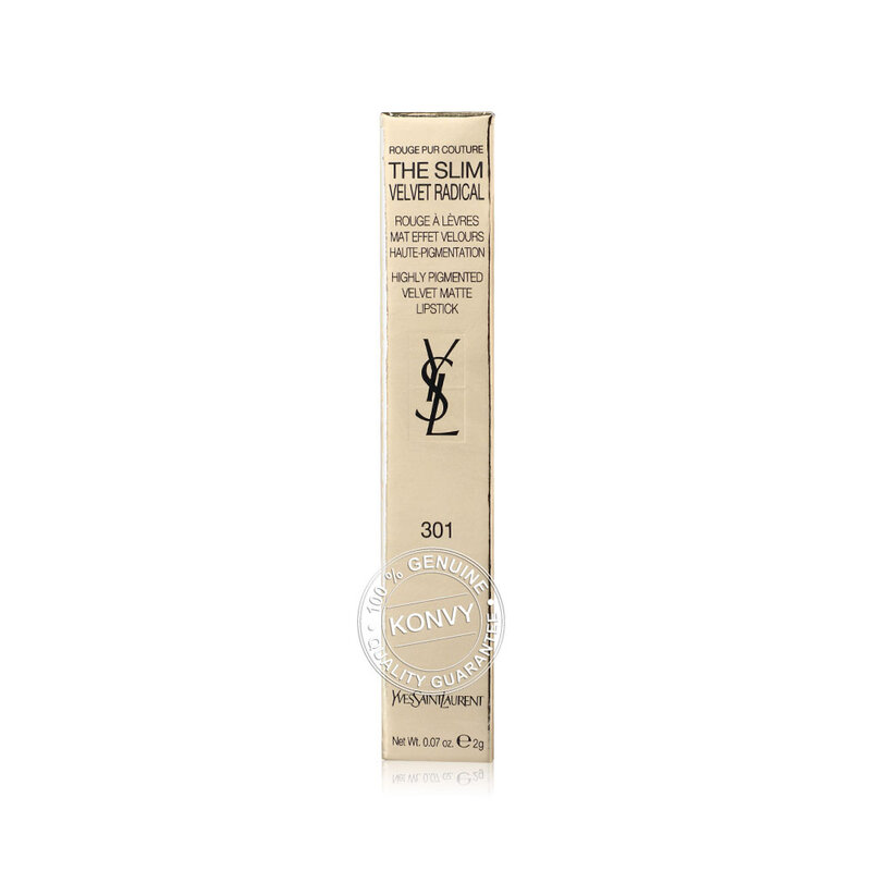 YSL The Slim Velvet Radical 2g #301 Nude Tension