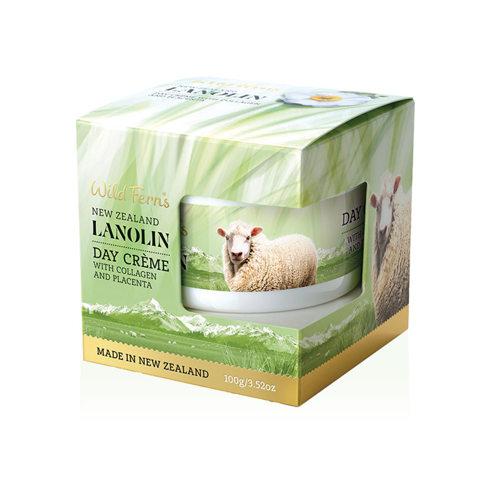 WILD FERNS Lanolin Day Crème 100g ( สินค้าหมดอายุ : 2026.03.01 ) 